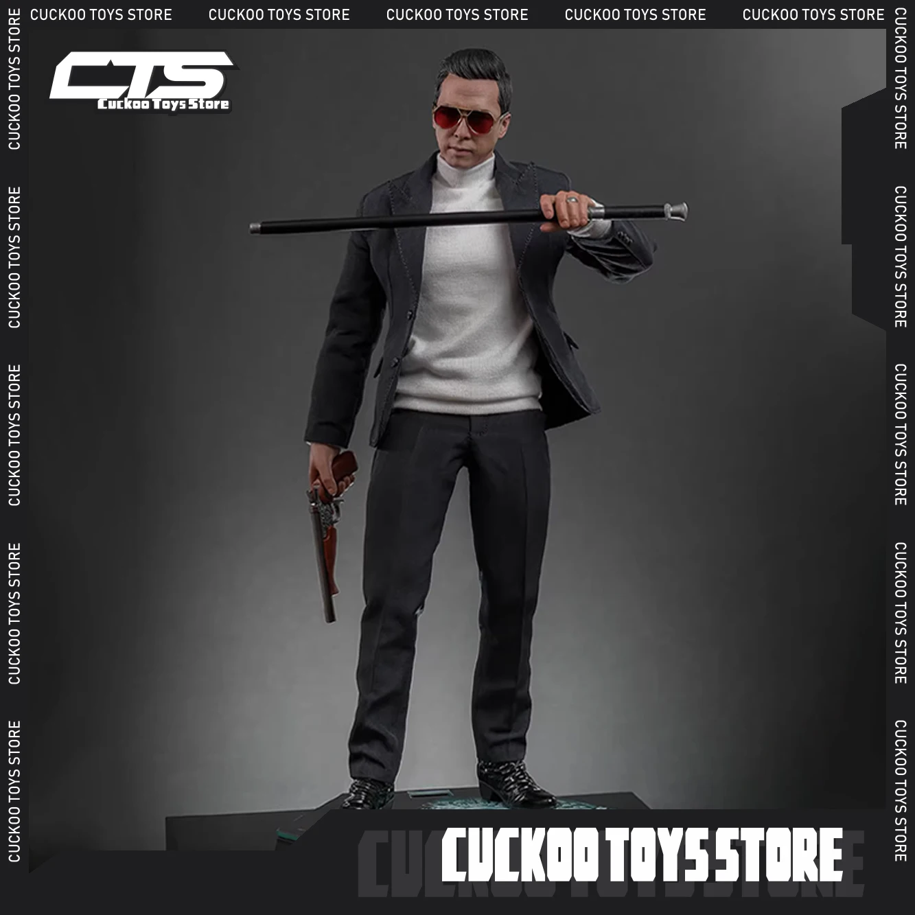 Original 1/6 Hot Toys John Wick Action Figures Donnie Yen Figures MMS730 Caine Figurine Pvc Gk Statue Model Collection Toys Gift