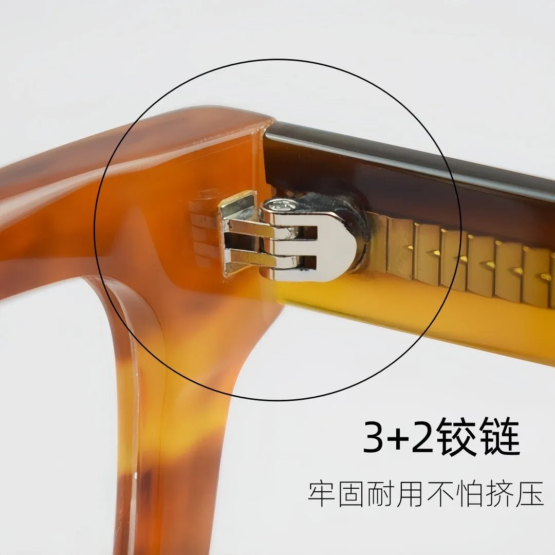 Vintage Acetate Reading Photochromism Glasses Frame Discoloration Men Women Custom Prescription Eyewear +0.5 to +8