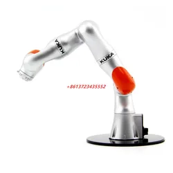 HOT 1:6 Kuka Lbr Iiwa Industrial Robot Mechanical Arm Model Teaching Aid Teaching Model Gifts It won't move