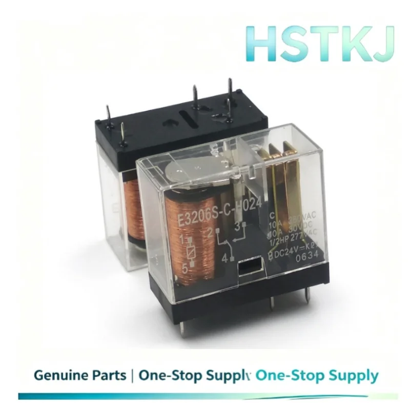 E3206S-C-HD24 brand new original DEMEX relay 10A 24VDC 5-pin E3206S-C-H024