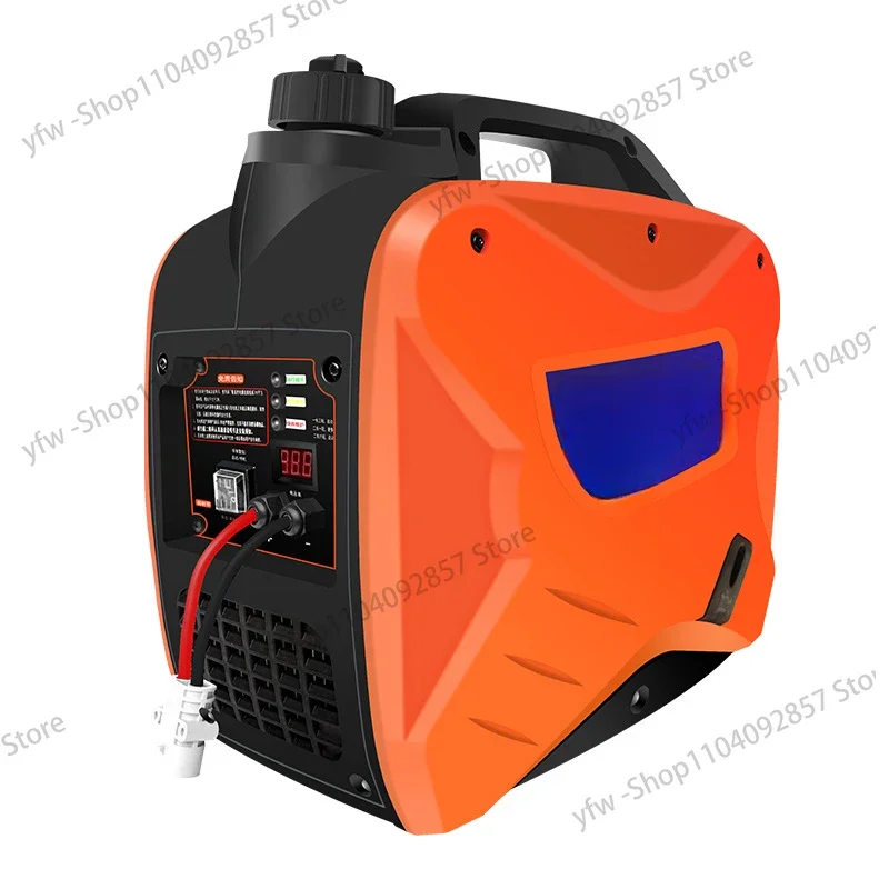 3KW Parking Air Conditioner Automatic Gasoline Generator 24V Remote Start DC Cargo Vehicle Silent Small Generator Household