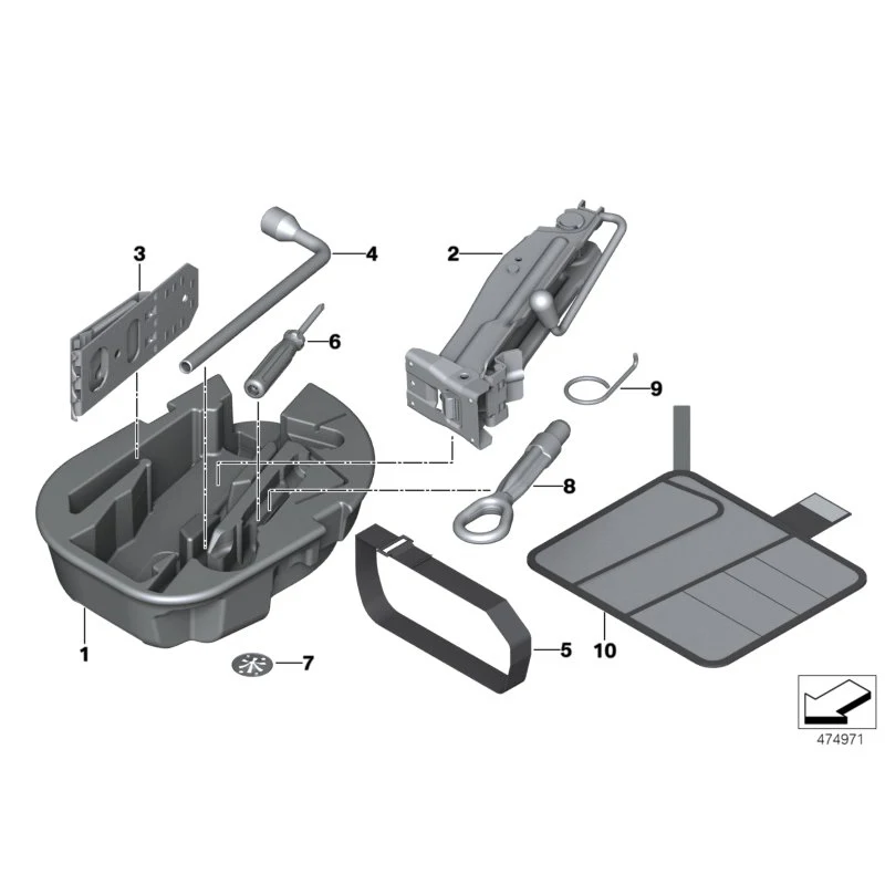 Towing Tow Eye Hook Hinge Fit for BMW 1 3 5 7 Series F01 F10 F11 F20 F21 F30 F31 F32 Mini Cooper 72157184971