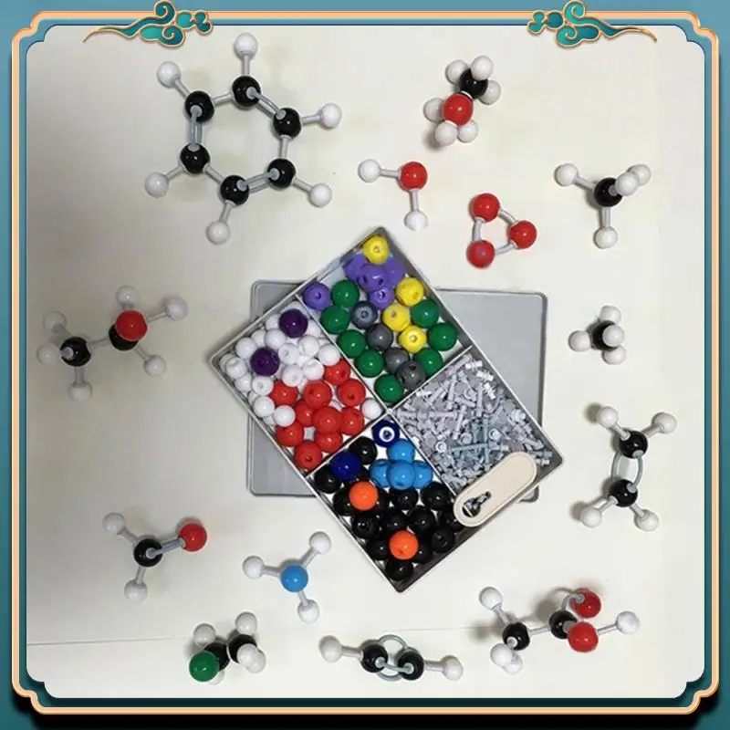 ABJG-1200 шт. комплект молекулярной модели, органическая химия, молекулярная электронная орбитальная модель, инструмент для помощи химии для урока химии