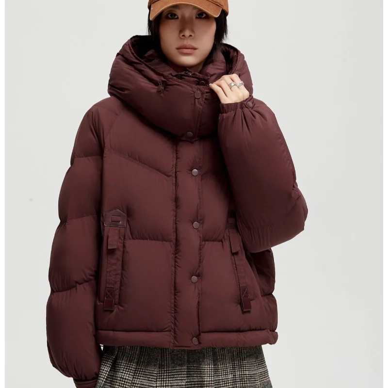 

Short Down Jacket 2025 Winter New Arrival Commuter-Friendly Versatile Thickened Fashion Puffer Coat Warm Outerwear Trendy