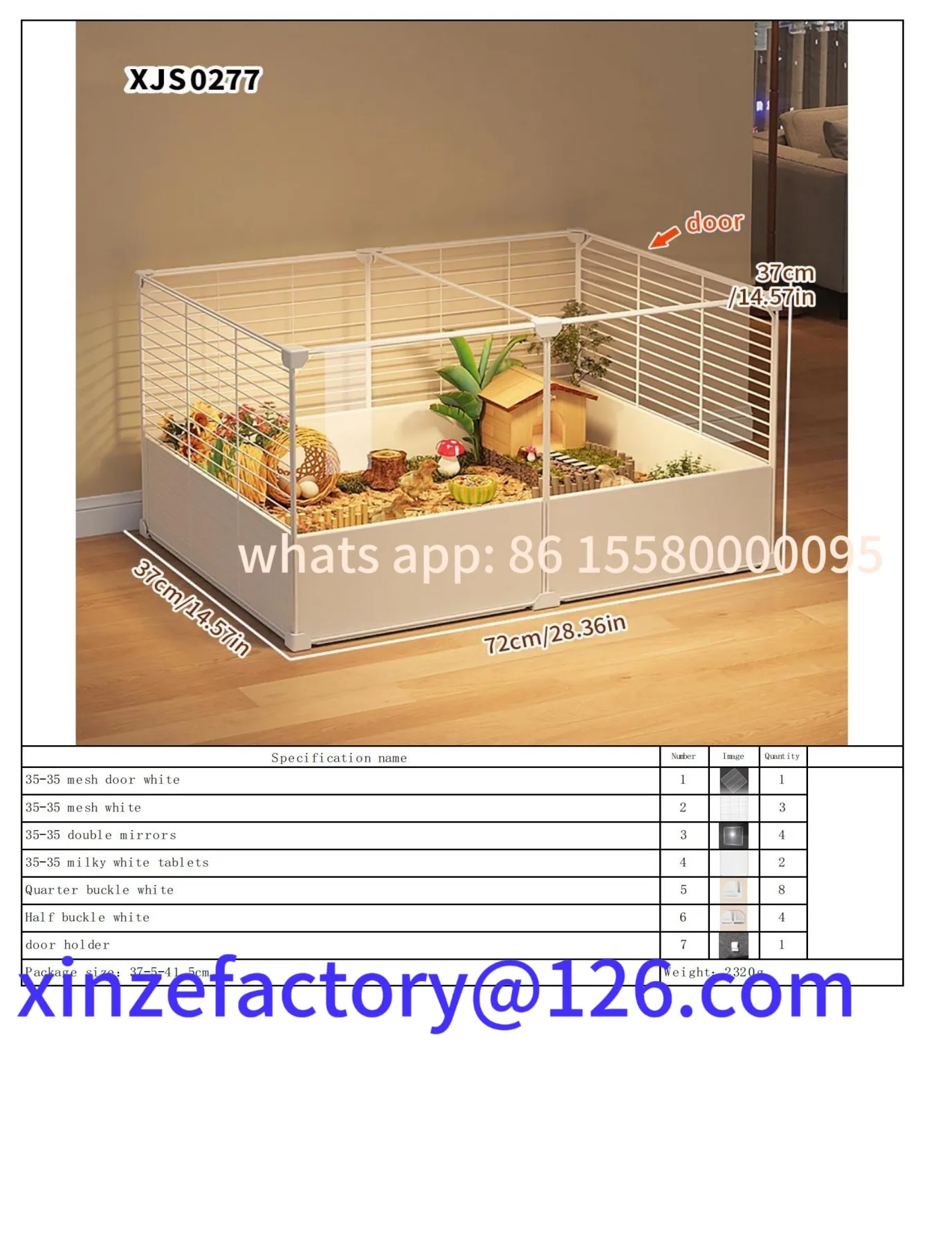 Customizable Small Animal , Indoor Brooding Chicken Cage, Quail Luxury Villa House