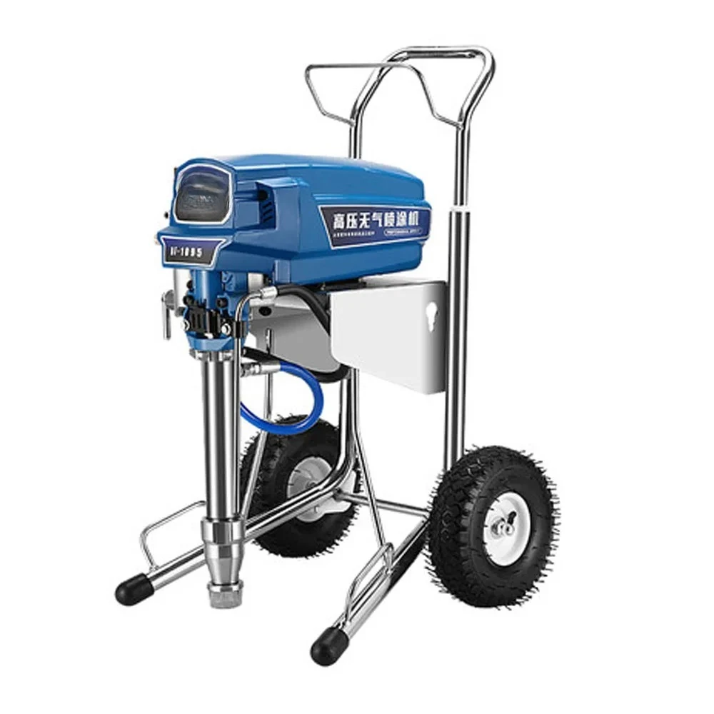 4000W 6.5L Airless Paint Sprayer FK1095 Oil Painting Machine Professional Piston Pump Spray Gun Working Airless Spraying Machine