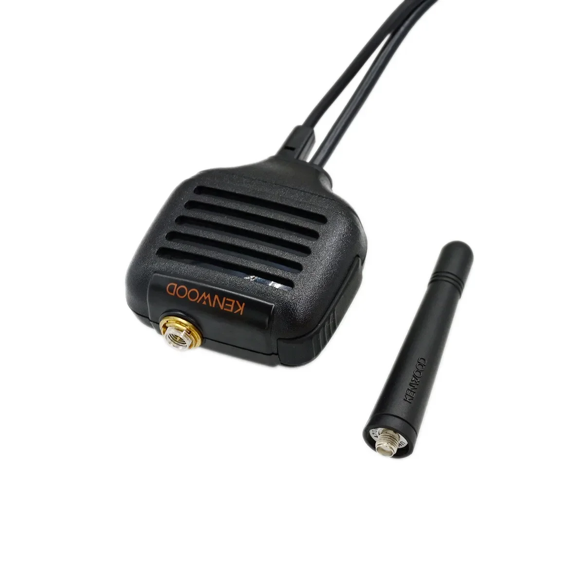 Shoulder PTT Microphone Speakers with SMA Female Antenna for TYT BaoFeng KENWOOD Series HAM Radio Interphone Mic