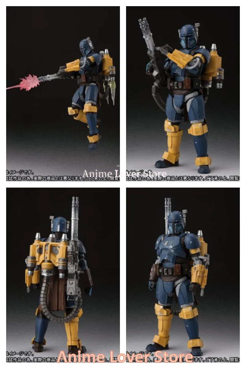 بانداي الأصلي SHFiguarts SHF حرب النجوم Din Djarin Boba Fett Mandalorian anakin skywalker ألعاب شخصيات الحركة نموذج قابل للجمع