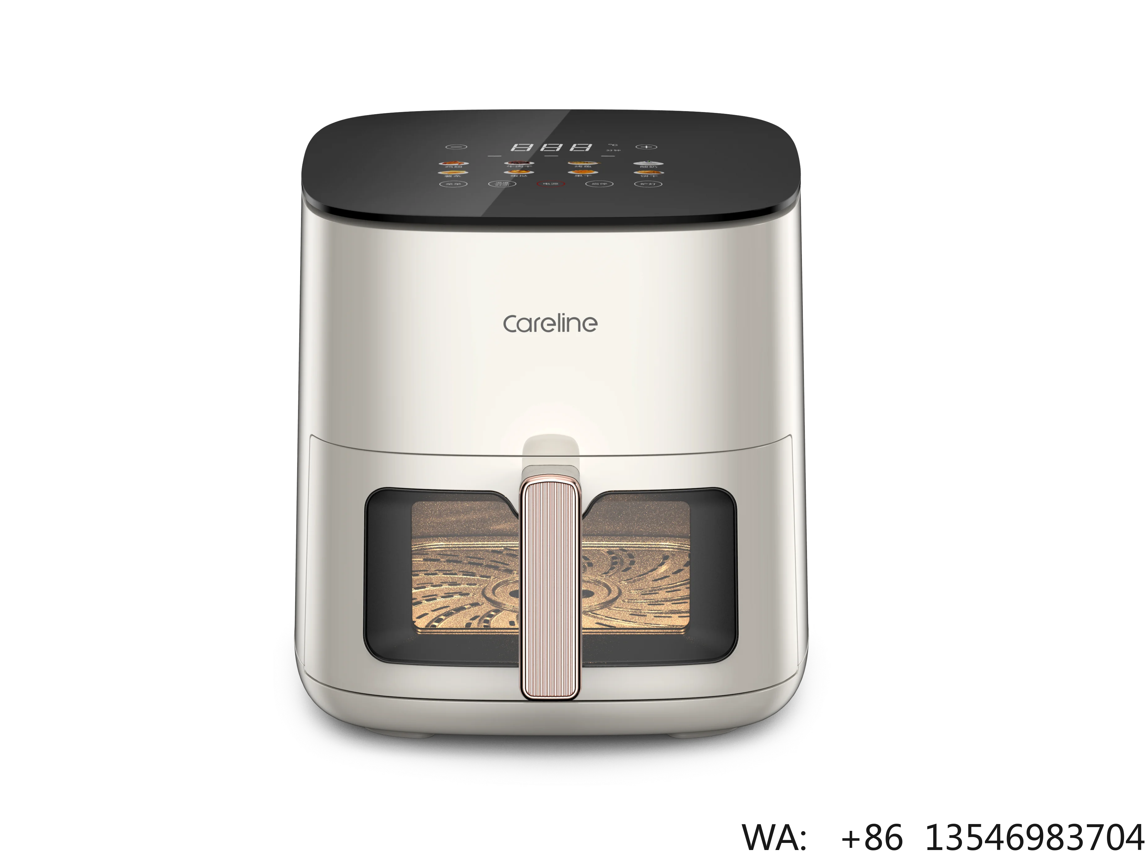 5L7L New Air Fryer Oil Free  Large Capacity Electric Fryer Digital Control Kitchen Accessories Oven Customized Multi-function