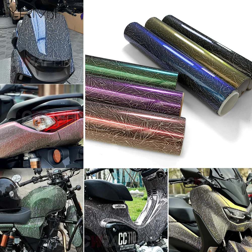 Car Sticker Auto Vinyl Wrap Film Vehicle Supplies DIY Decals Automobile Wrap Tool Waterproof Car Film Motorcycle Accessories