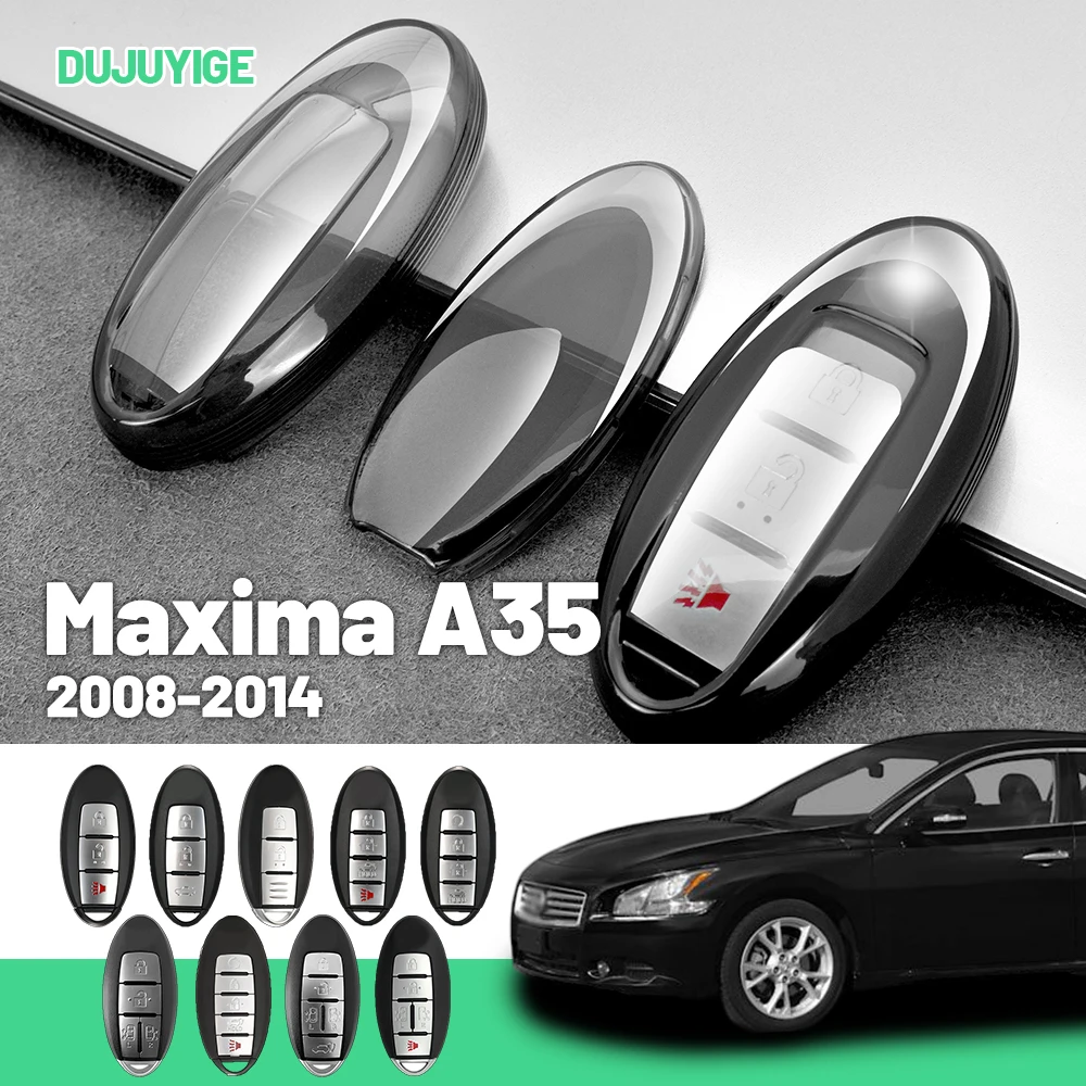 

Прозрачный чехол для автомобильного ключа из ТПУ для Nissan Maxima A35 2008-2014, защитный чехол для брелока, автоаксессуары 2009 2010 2011 2012 2013
