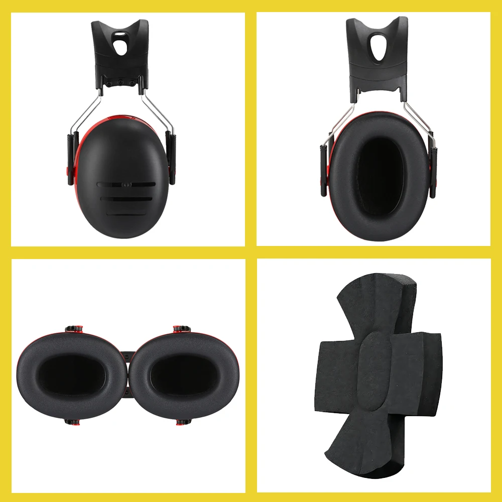 Imagem -06 - Noise Reduction Safety Earmuffs para Tiro Proteção Auditiva Earmuffs para Shooting Gun Range Mowing Construção Carpintaria Nrr32db