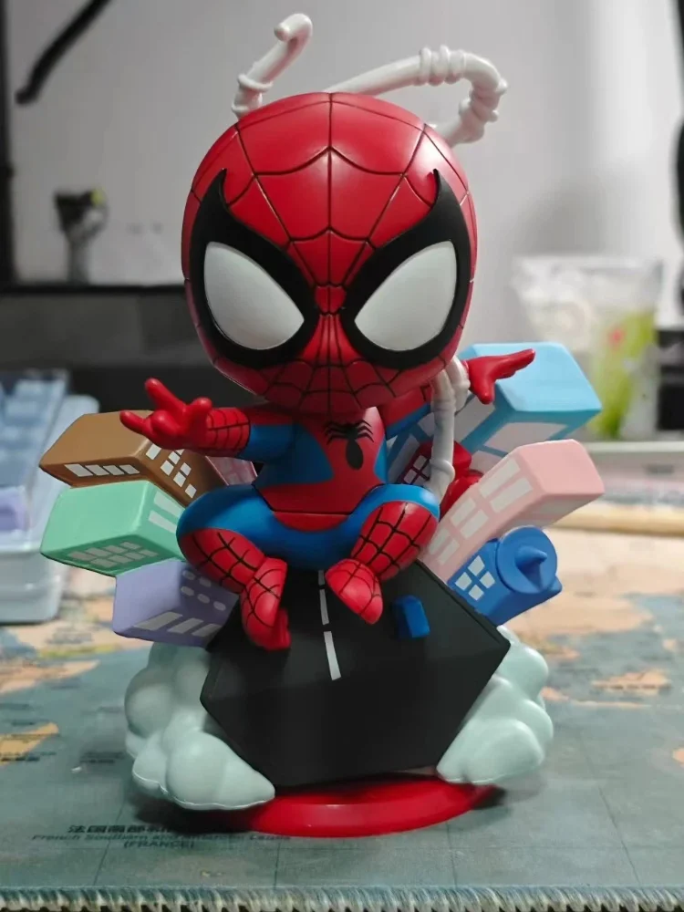 

Hot Toys Cosb974 Comics Spider Man Cosb989 Night Edition Spider Man Cosbaby Mini Collection Doll Decoration Holiday Gift Toy