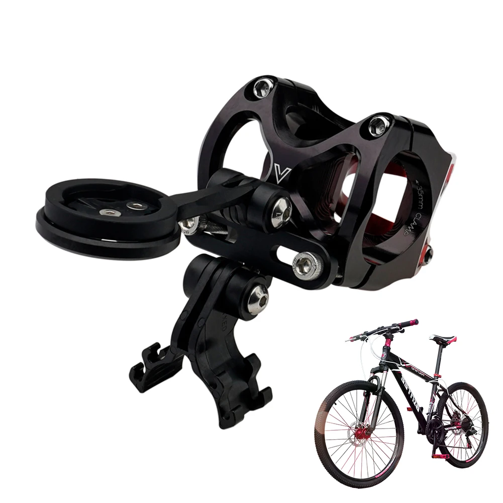 

Bicycle Stem Mount Bicycle Computer Mount Holder Bike Speedometer Extension Holder Bracket Bicycle Extension Bracket Base