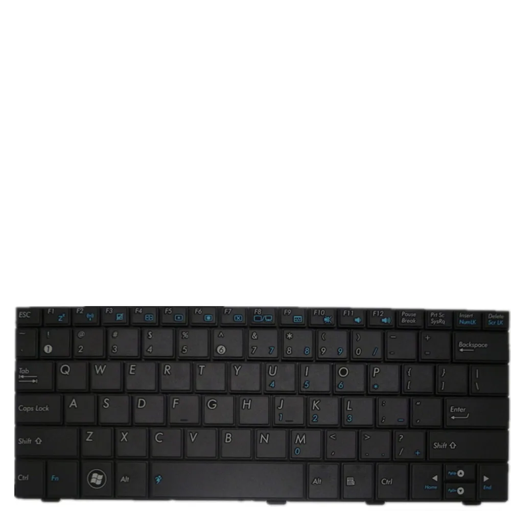 Laptop Keyboard For ASUS 1005HA-6A 1005HA-6B Colour Black US United States Edition