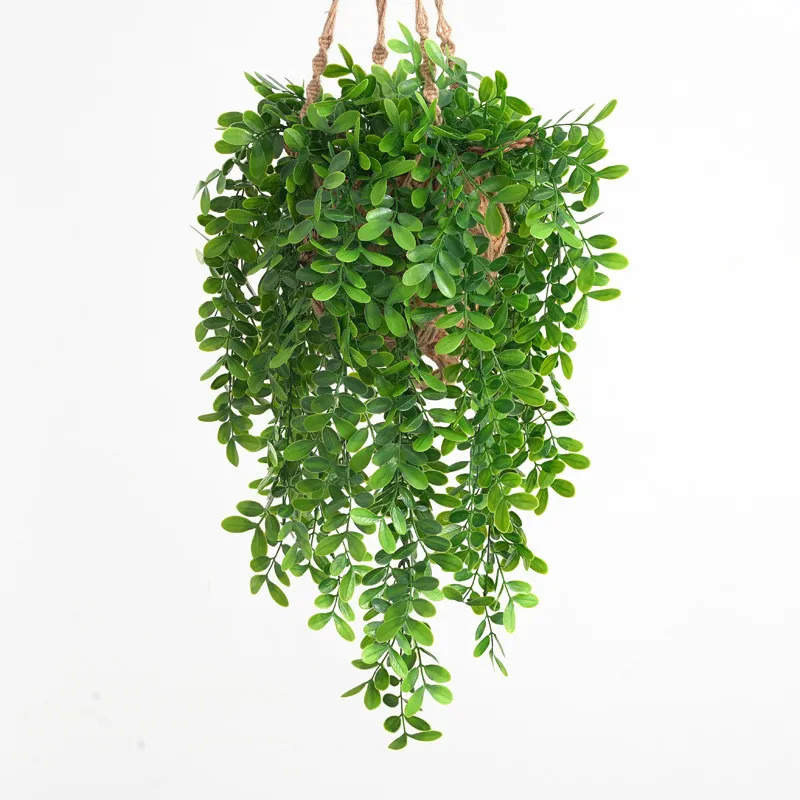 1pc Artificial Plants Vines Persian leaf Home Outdoor Garden  arch Wall Wedding Festival Diy gift Decoration Christmas Hot sales