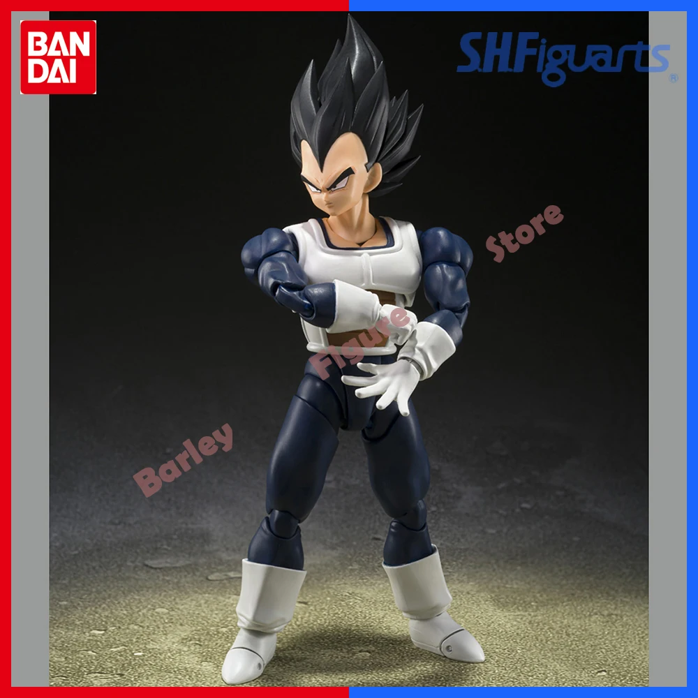 

In Stock Bandai Original S.H.Figuarts Anime Action Figure Dragon Ball Z-VEGETA-OLDER STYLE BATTLE CLOTHES Collection Model Toys