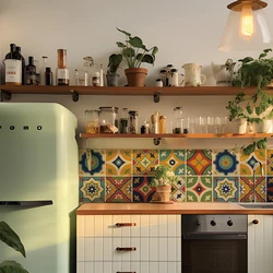 Colorful Azulejos Wall Tiles Stickers Decor, Waterproof Peel and Stick Backsplash for Kitchen, Removable Self-Adhesive Decals