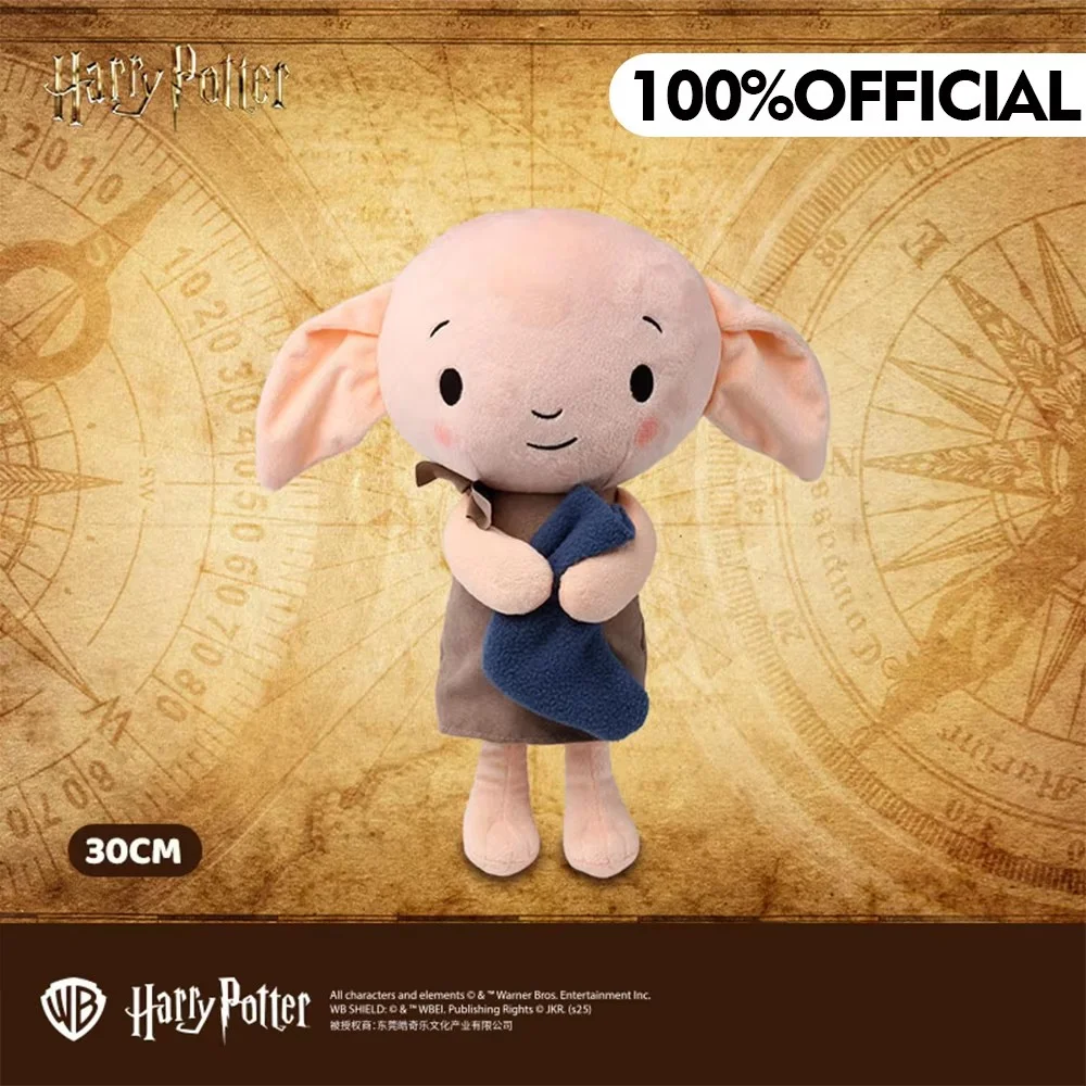 Original 16/18/30cm Harry Potter Plush Doll Toys Cute Dobby The Elf Cartoon Soft Stuffed Plush Collectible Dolls Gifts for Fans view 5