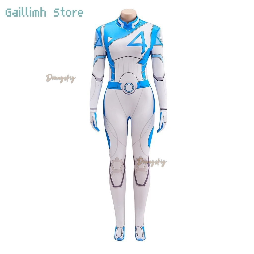 

Fantasia женский костюм Fantastic Four Luna Snow Rivols 코스프레 маскировка детский комбинезон наряд для ролевых игр одежда на Хэллоуин