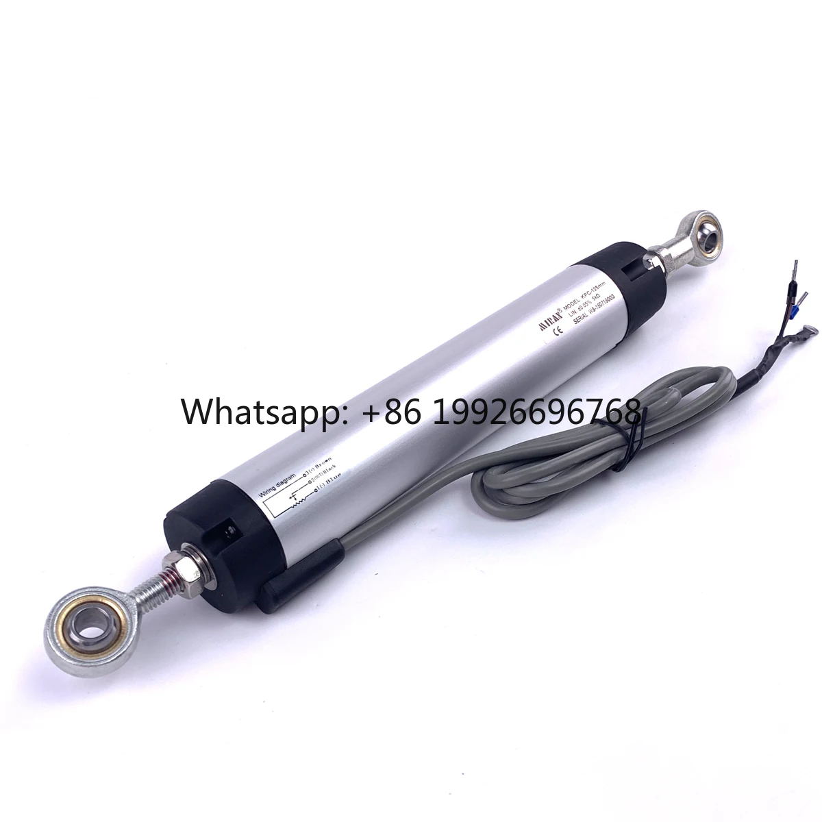 MIRAN Technology KPC Linear Actuator Motion Distance Sensor with End Bearings