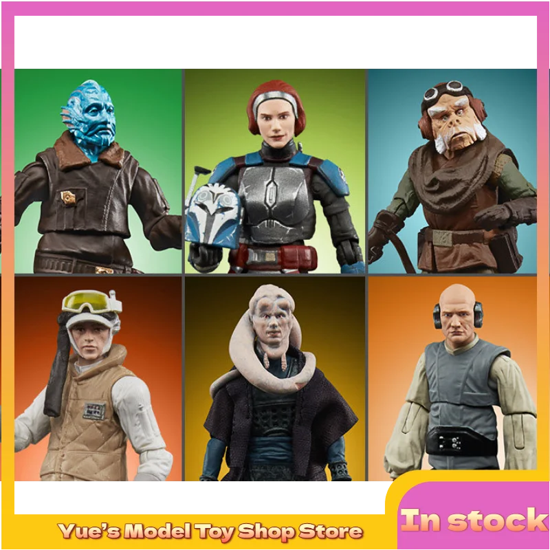 【在庫あり】ハスブロ-スターウォーズ-tvc-375インチ-ボーカタン-クイル-ブルーフィッシュヘッド-反乱軍兵士-アクションフィギュア-アニメーションモデル-おもちゃ-ギフト