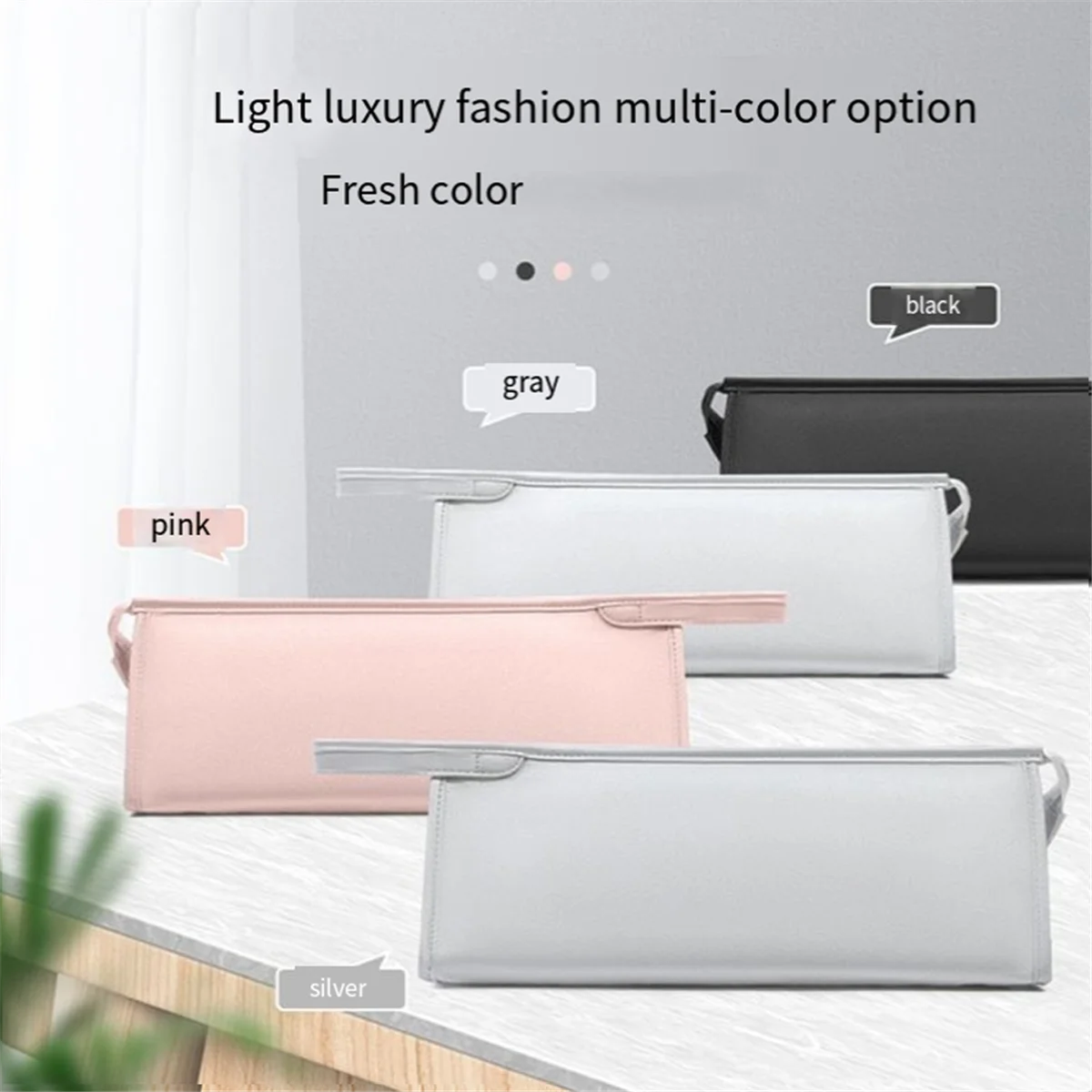 GOB-oAsciugacapelli Organizzatore di stoccaggio Protezione per ferro arricciacapelli per custodia da viaggio per asciugacapelli Laifen