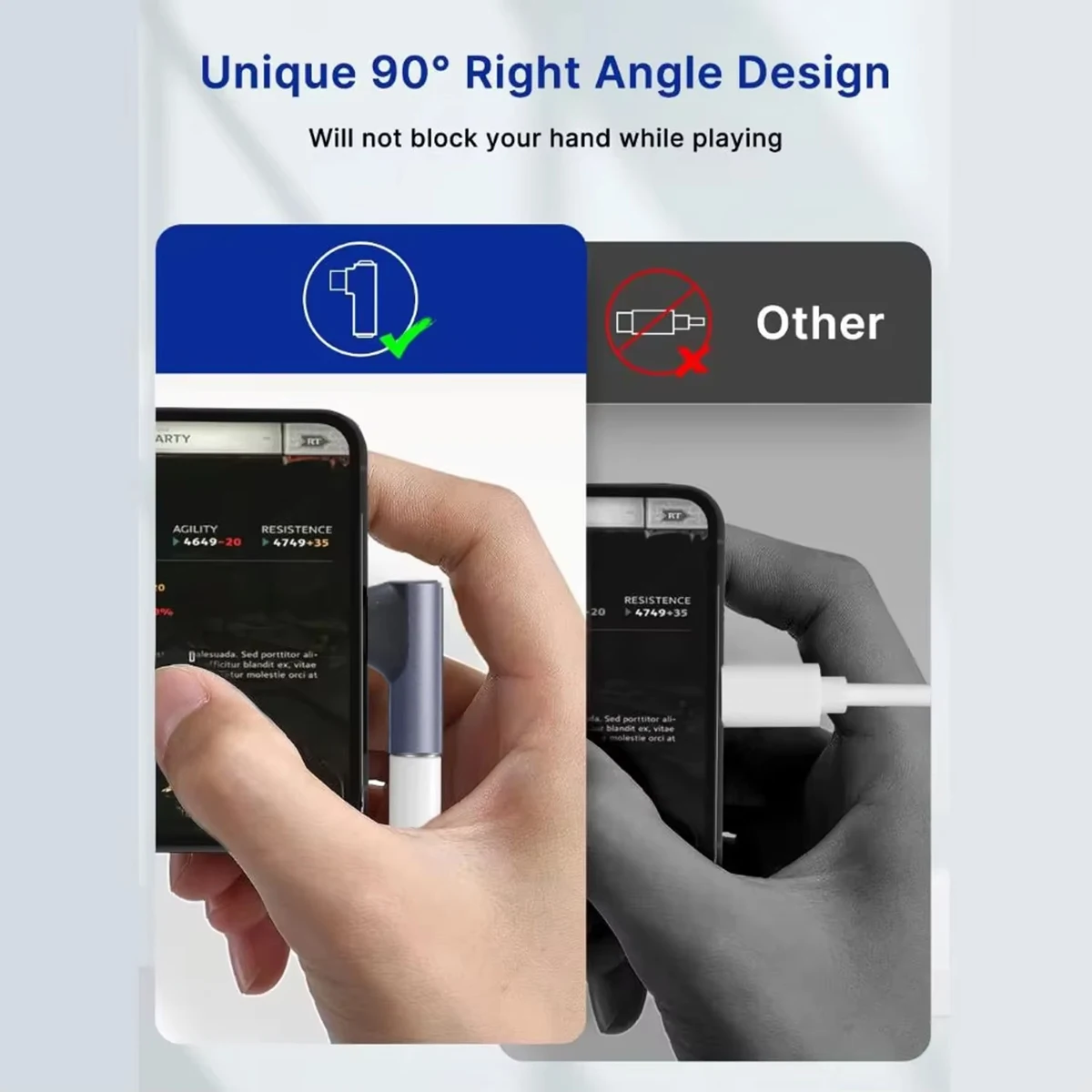 Convertitore jack Aux adattatore audio ad angolo retto da USB-C a 3,5 mm per iPhone 16/15 Samsung S25 S24 S23 Convertitore per cuffie con porta femmina