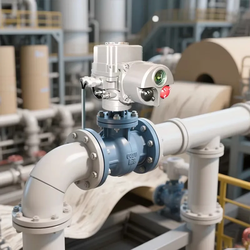 Explosion -proof Exd II BT4 Electric Valve Actuator for Paper Industry