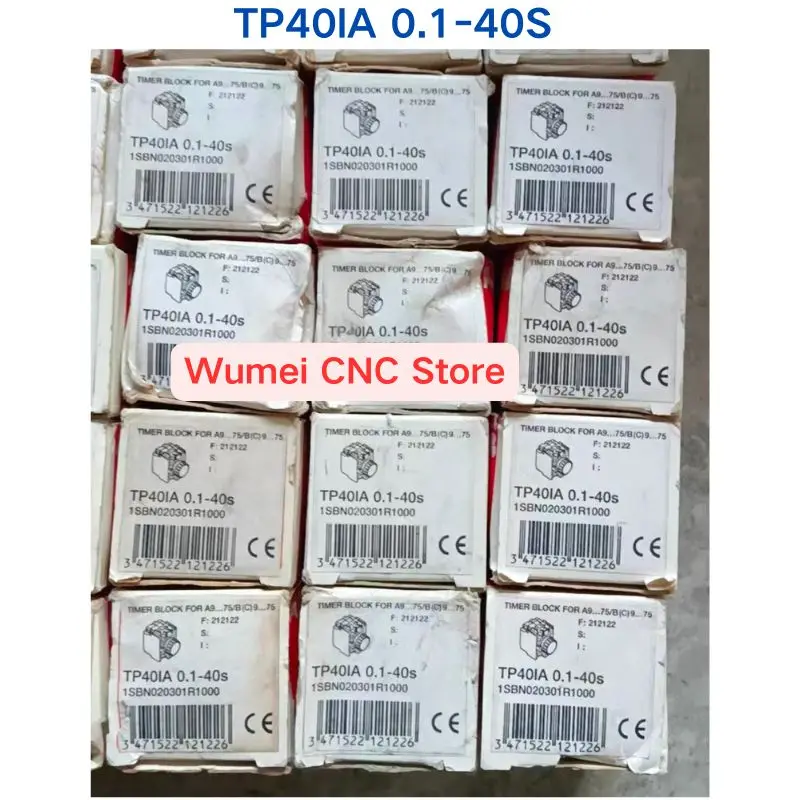 1 piece Brand new inventory Delay head TP40lA 0.1-40S Outer packaging damaged If you need other specifications, please consult