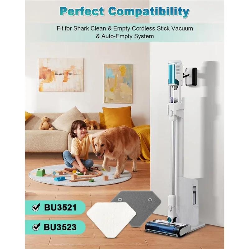 

Новейшие комплекты вакуумных фильтров из пеноматериала перед двигателем для Shark BU3120, легкие детали для беспроводного пылесоса