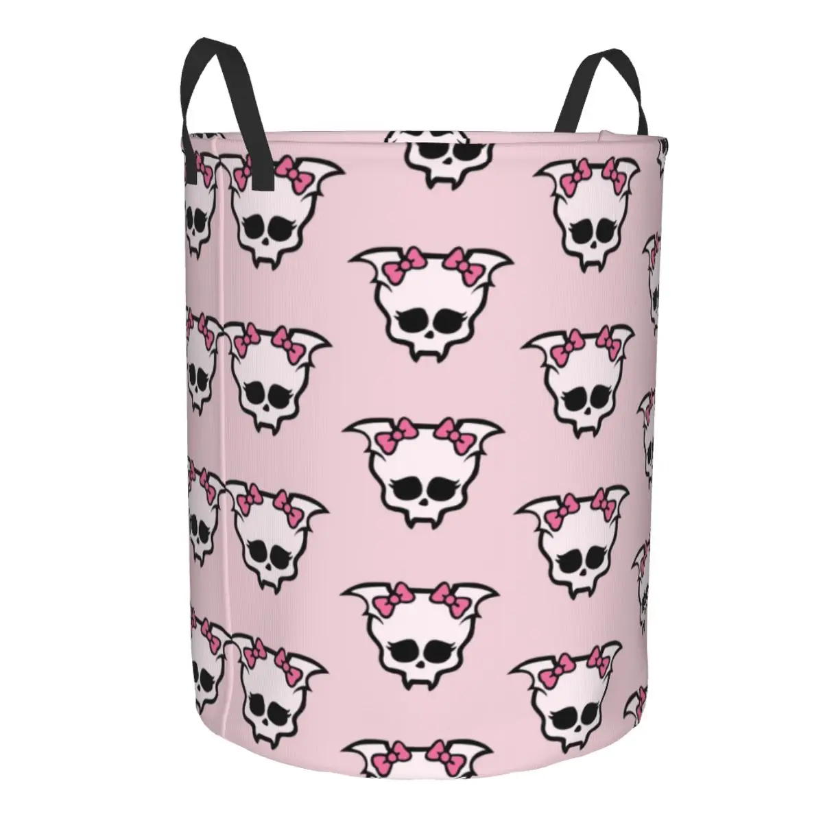 Custom Monster High Laundry Hamper Large Clothes Storage Basket Anime Toys Bin Organizer for Boy Girl