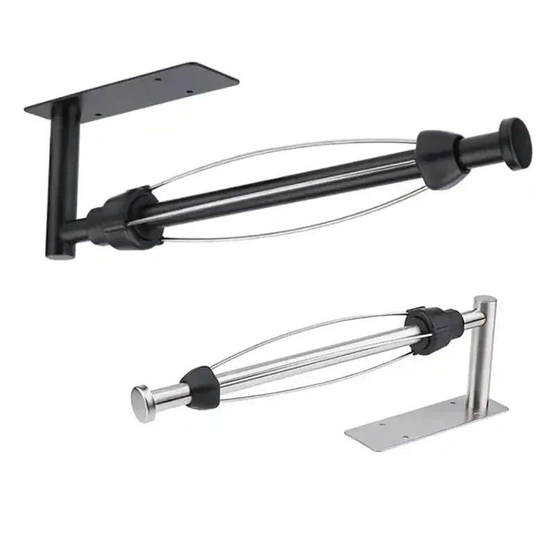 

Stainless Steel Paper Towel Holder Punch-free Bathroom Toilet Paper Holder Rack Kitchen Organizer Adhesive Wall Mount Banheiro