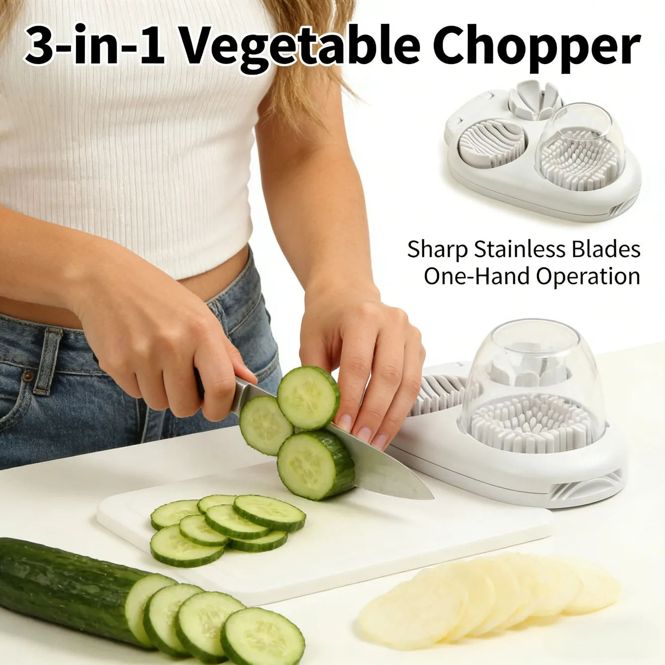 Haushalt Manuelle Multifunktionale Kochset Gemüse Slicer Mühle Antihaft Ei Cutter 3 In 1 Küche