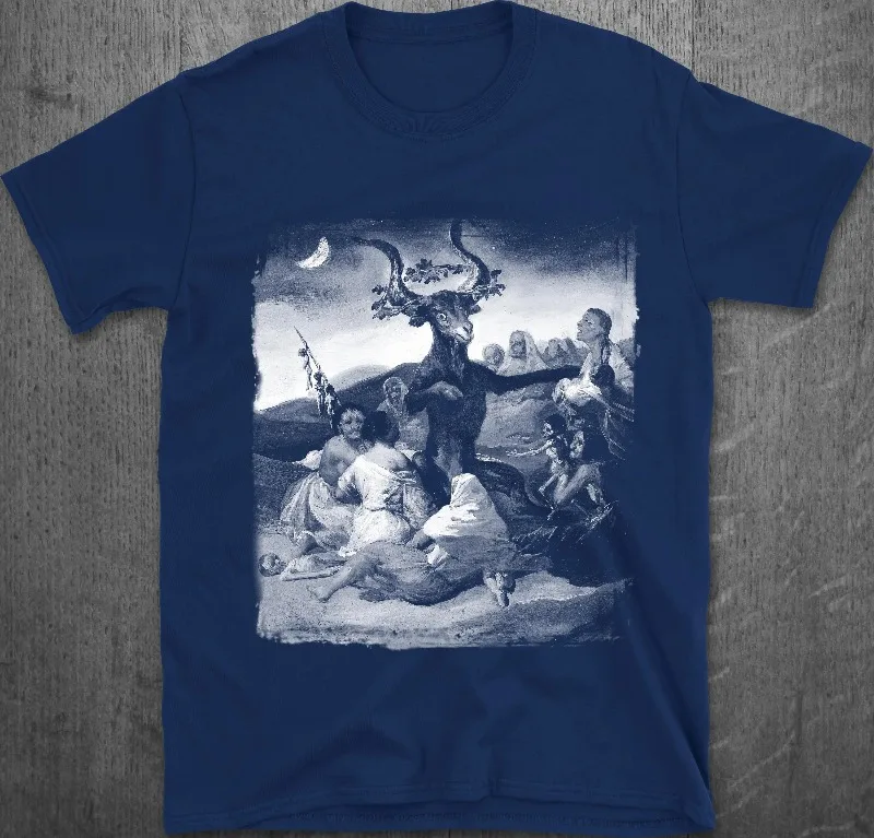 Witches' Sabbath Graphic Tee: Francisco Goya Dark Art, Gothic Horror,Four season popular unisex T-shirt