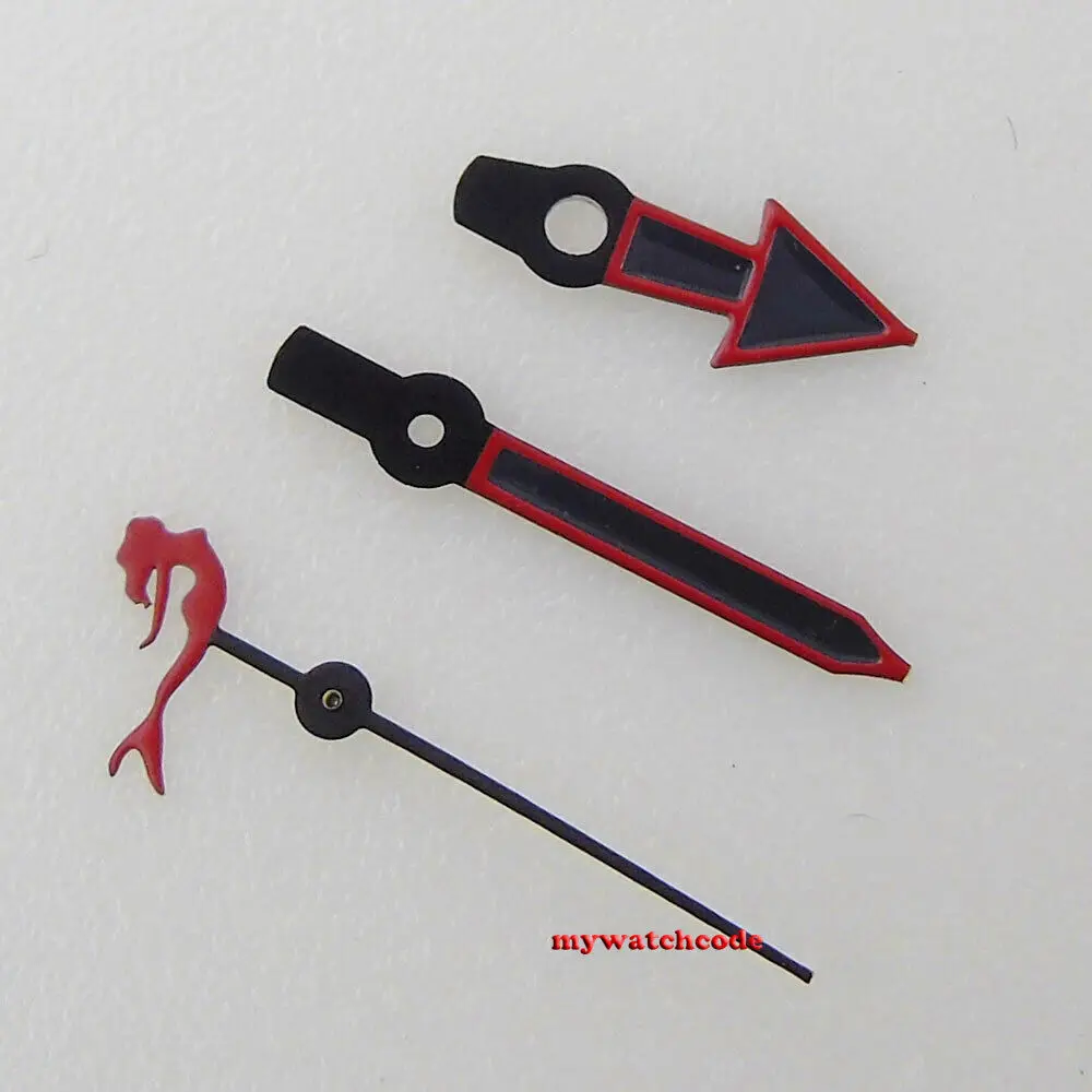 Nàng Tiên Cá Đỏ Viền Đồng Hồ Vừa Vặn Với Bàn Tay Nhật Bản NH35 NH36 7s35 4r35 7009 4r15 4r35 Phong Trào