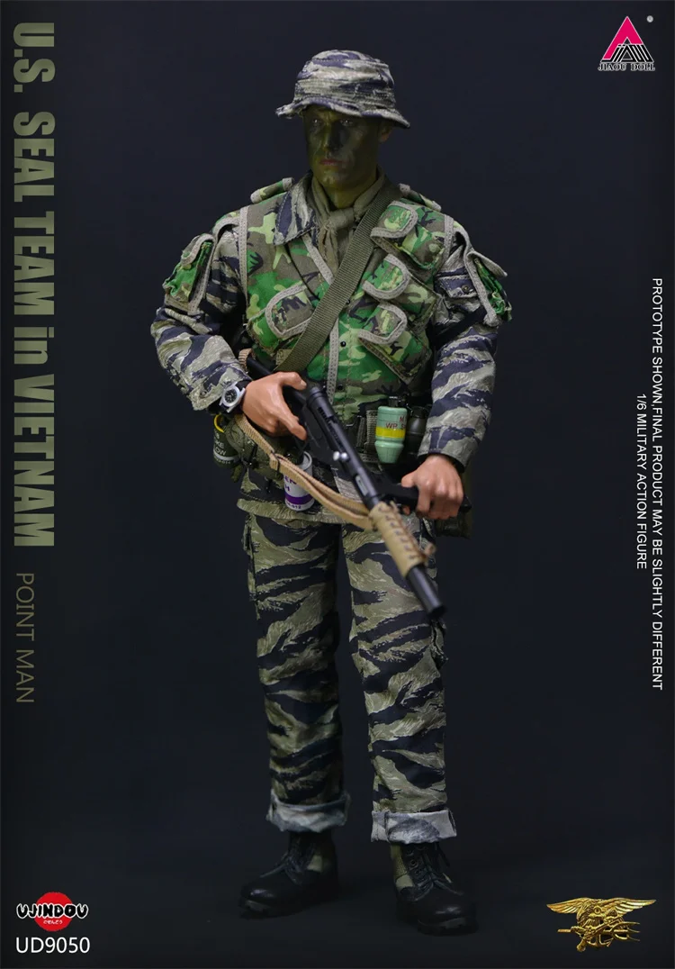 2025 Q3 UJINDOU UD9050 1/6 US SEAL TEAM in Vietnam Set completo Modello militare 12 '' Soldato maschio Action Figure per giocattolo da collezione