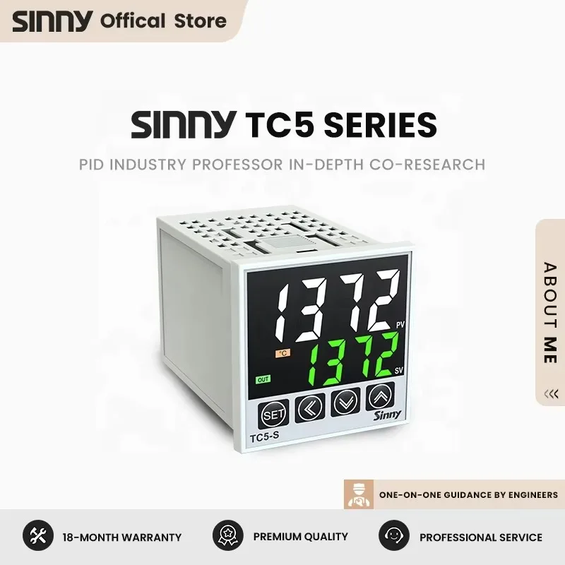 Sinny TC5-S 48*48 4-20mA Output 24VAC/DC Universal Input Digital Temperature Controller for Gas Oven