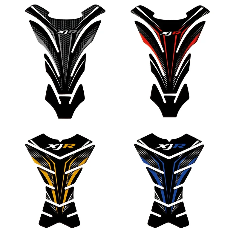 3D Resin Motorcycle Tank Pad Protector Sticker Case for  XJR XJR400 XJR1300 XJR1200 Models