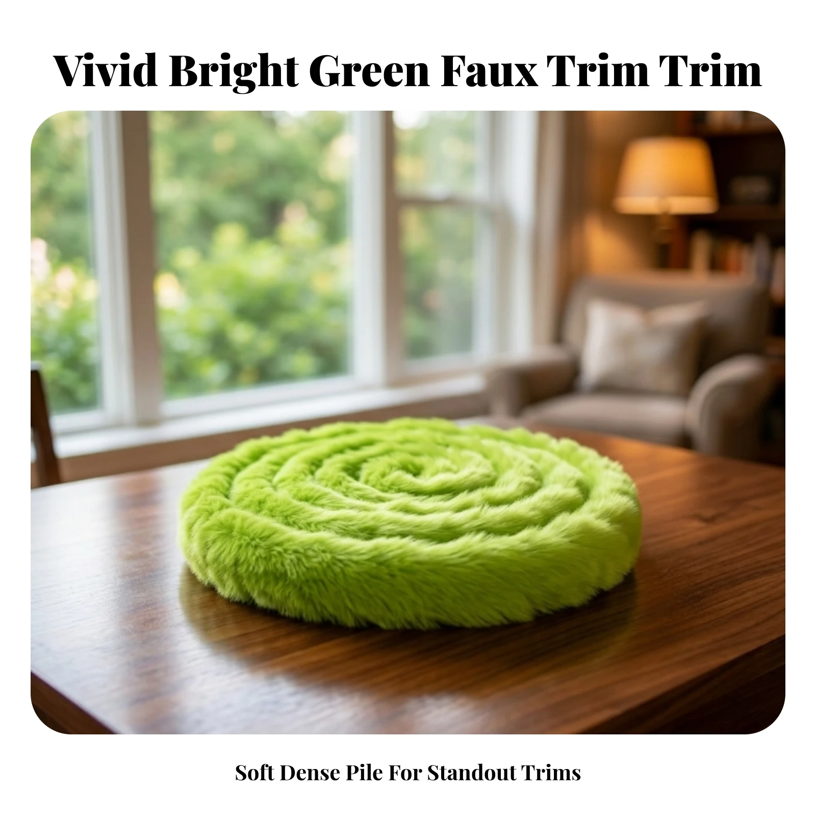 Faux Faux Fur Trim Strip Soft  - Sewing ulasan dan harga