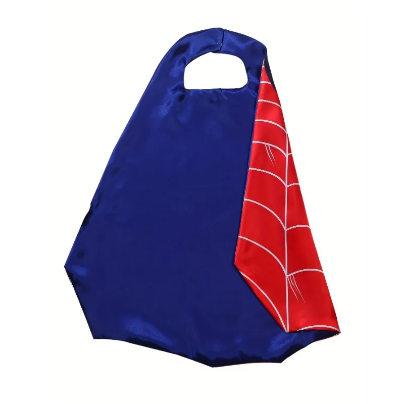 مجموعة ملابس شخصيات كارتون سبايدر هيرو للأولاد، قناع، أساور معصم لحفلات الهالوين لحفلات البيت للأولاد