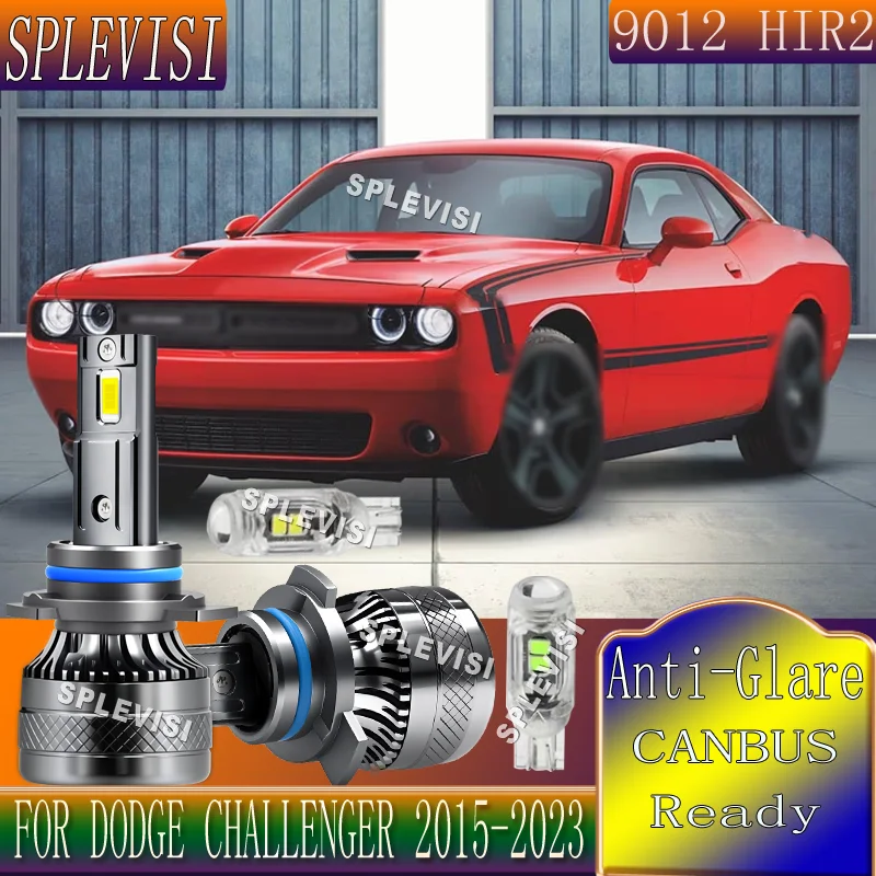 

High Precision Constant Current driver Chip Warranty Headlight LED Bulbs FOR DODGE CHALLENGER 2015 2016 2017 2018 2019 2020-2023