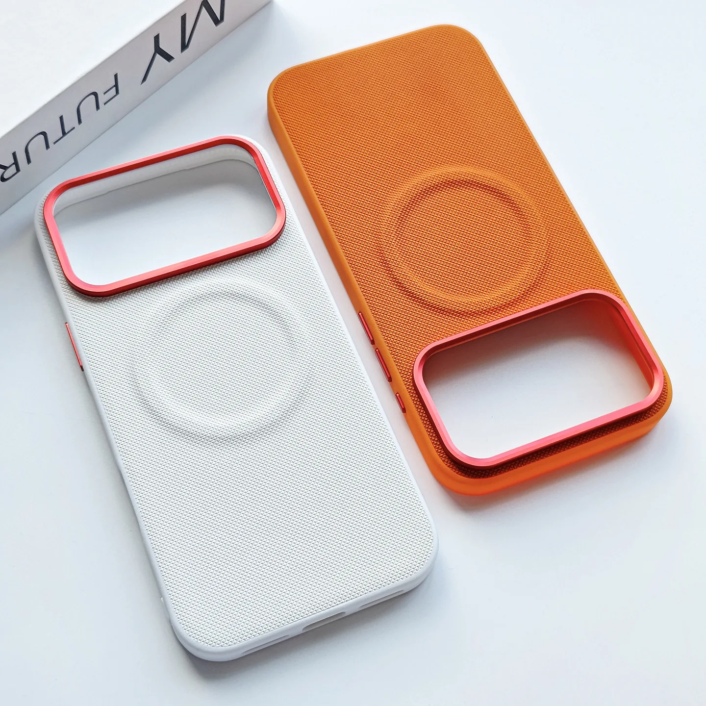 

For iPhone 17 Pro Max Air 17 Case Luxury Magnetic Soft TPU+Nylon Woven Leather Back Anti-Fingerprint Cover For iPhone 17