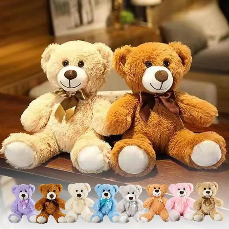 

Медведь, плюшевые игрушки, милый мультяшный медведь, мягкая фигурка, игрушка, мягкая обнимающаяся плюшевая подушка в виде животного для мальчиков, девочек, женщин и мужчин
