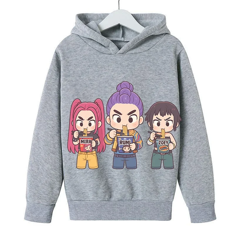 ملابس أطفال Kpop Witch Hunt، سترات للأولاد والبنات للربيع والخريف مع الدفء وبلوزات من الصوف
