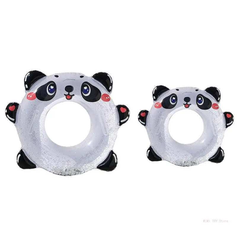 

Inflatable Panda Swim Float Baby Bathtub Floating Ring Heavy Bearing Thick PVC