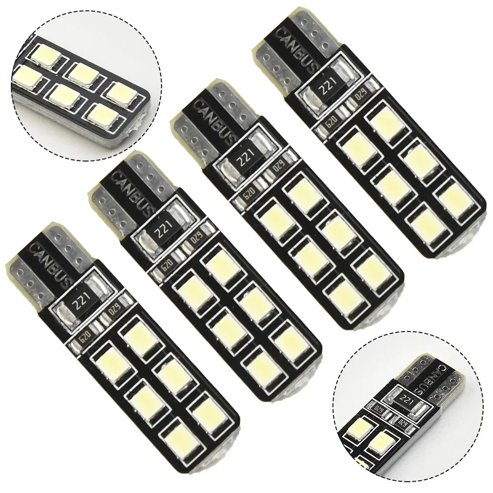 Plug And Play sobrancelha luzes LED, peças duráveis, W204, C300, C350, T10-12SMD-2835