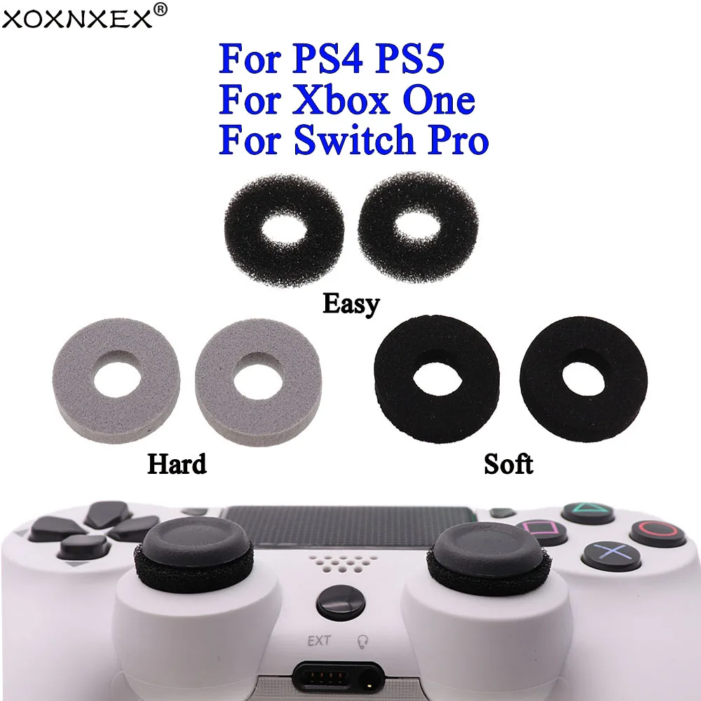 Sponge Auxiliary Ring Positioning Sleeve Shock Absorbers Analog Joy Stick Game Accessories for Switch Pro/joy-con/PS4 /Xbox-One