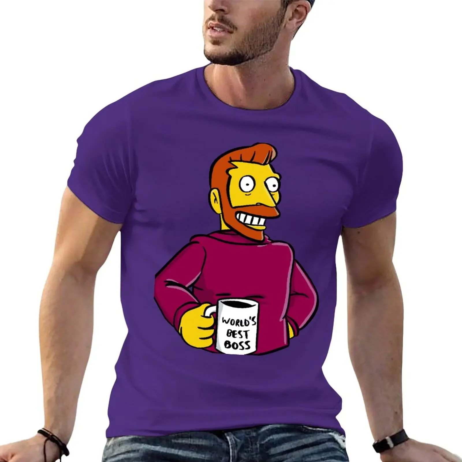 Hank scorpio T-Shirt anime aesthetic clothes summer clothes mens graphic big and tall new in tops & tees vintage Informal Out