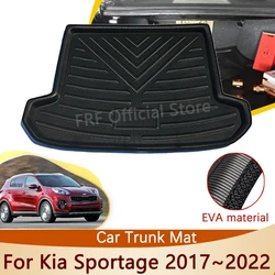 Auto For Kia Sportage QL 4 2017 2018 2019 2020 2021 2022 KX5 Accessories Trunk Mat Floor Tray Waterproof Liner Cargo Boot Carpet